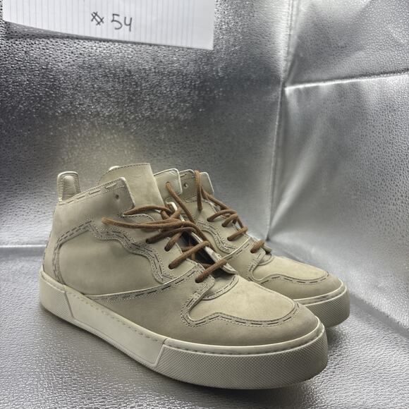 Balenciaga Stitching Sneaker Beige Nubuk Leder SZ 38 certificate of authenticity - Picture 1 of 12